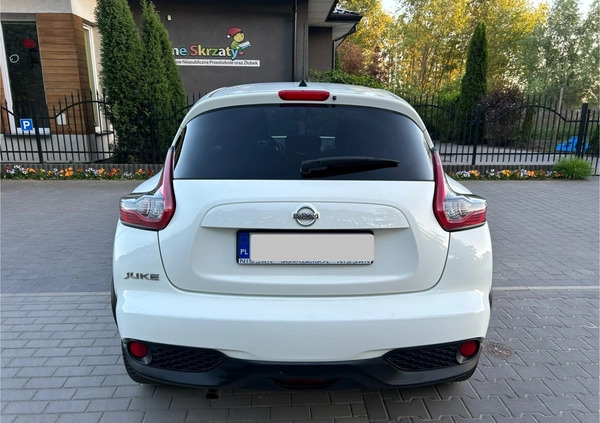 Nissan Juke cena 46900 przebieg: 82000, rok produkcji 2015 z Sochaczew małe 277